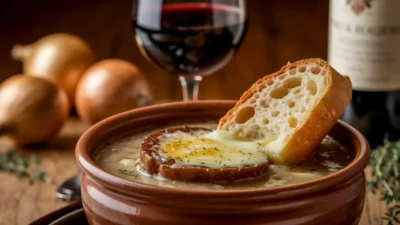 Jakie wino do zupy cebulowej