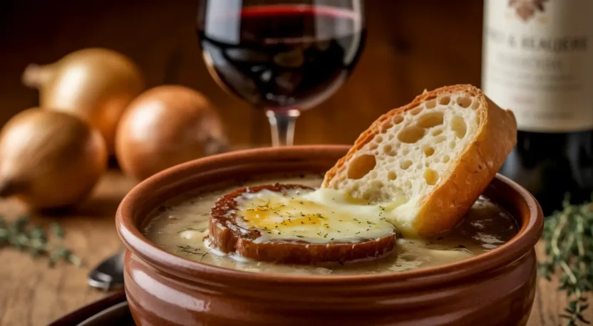 Jakie wino do zupy cebulowej